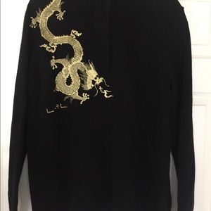 Lauren ladies black sweater